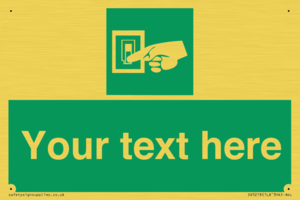 Custom Light Switch Sign